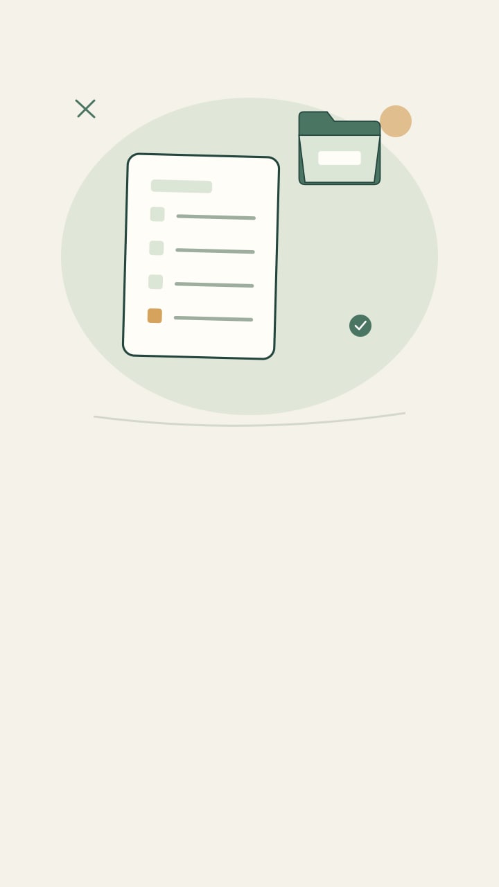 Final assignment file beside a submission checklist