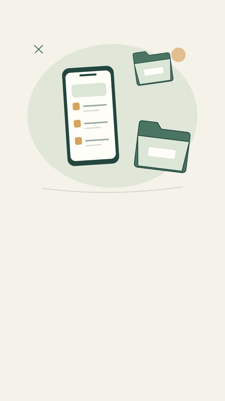 Phone document branching to local and cloud folders