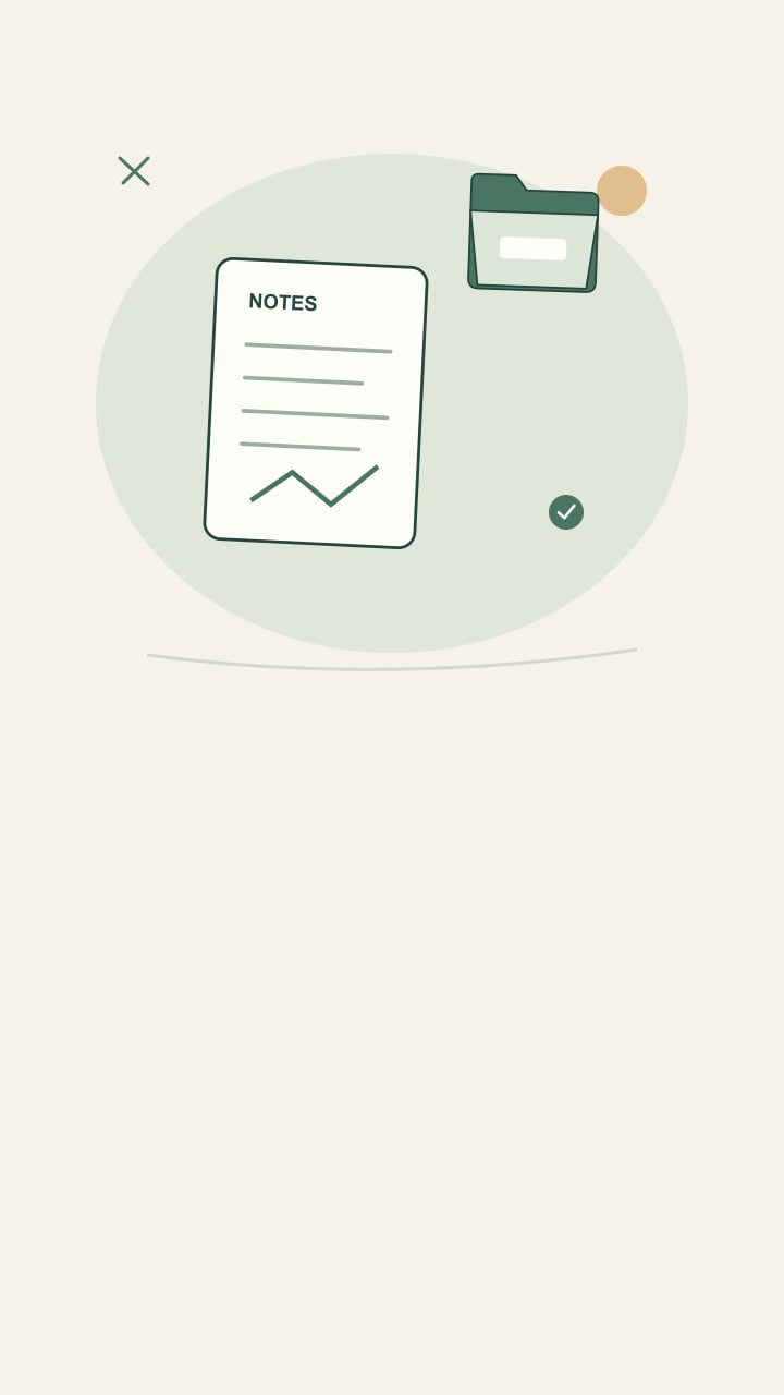 Completed PDF with a three-page checklist
